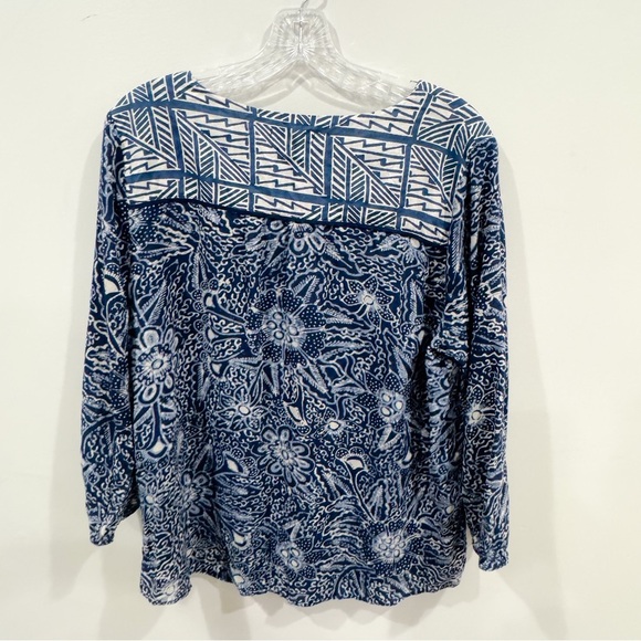 Lucky brand boho flowy printed long sleeve top ❤️ - Picture 4 of 8